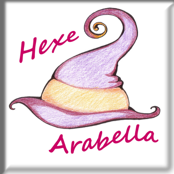 Button zur Hexe Arabella